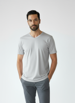 Charger l’image dans la visionneuse de la galerie, T-shirt Manches Courte Col V