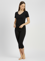 Charger l’image dans la visionneuse de la galerie, T-shirt manches courtes col rond decolleté