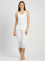 Charger l’image dans la visionneuse de la galerie, Ensemble Confort Coton – Débardeur Dos Nageur & Corsaire Basique