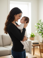 Charger l’image dans la visionneuse de la galerie, Pull d’allaitement manches longues