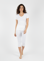 Charger l’image dans la visionneuse de la galerie, T-shirt manches courtes col V