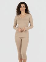 Charger l’image dans la visionneuse de la galerie, T-shirt manches longues col V