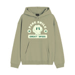 Charger l’image dans la visionneuse de la galerie, Hoodie "Fake Smile" - Vert Sauge