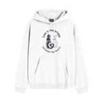 Charger lâimage dans la visionneuse de la galerie, Sweat Ă Capuche Blanc "Love is the Bridge"