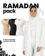 Charger l’image dans la visionneuse de la galerie, Pack "RAMADAN" 3 T-Shirt Monches Courtes Col Rond