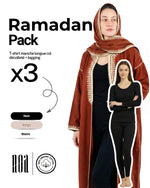 Charger l’image dans la visionneuse de la galerie, Pack "RAMADAN" 3 Ensembles Col Décolleté + Legging