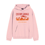 Charger l’image dans la visionneuse de la galerie, Hoodie Custom Garage - Pink Sport