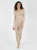 Charger l’image dans la visionneuse de la galerie, Ensembles T-Shirt ML incrustation devant + Legging long