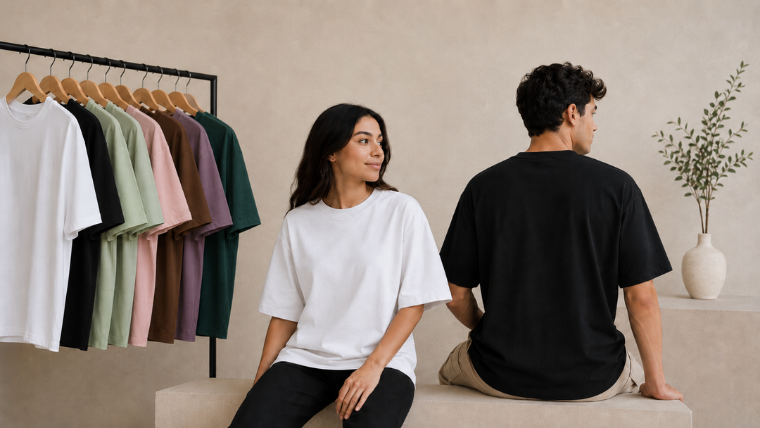 T-shirt oversize NOA : le confort moderne pour homme et femme