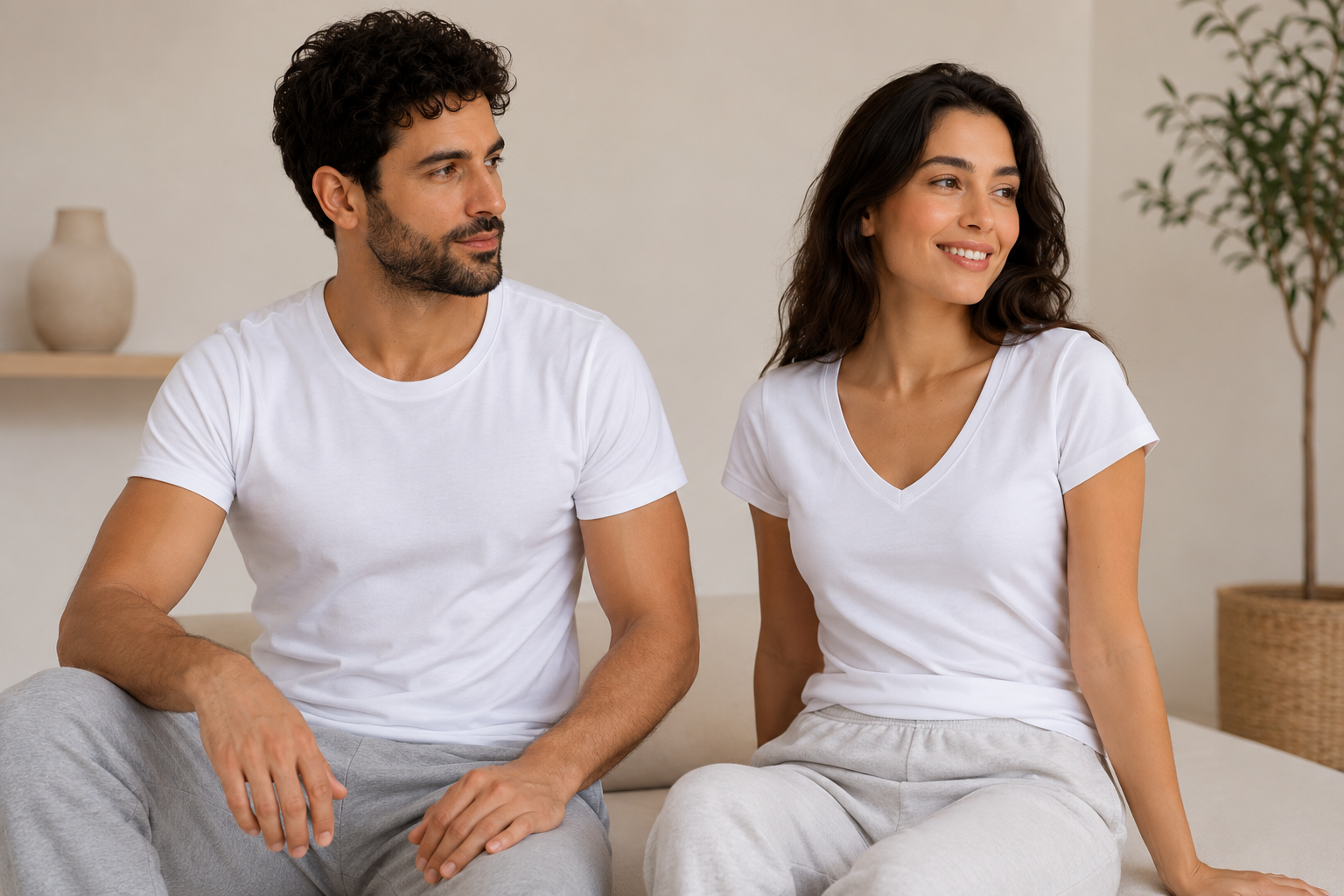Col rond ou col V : quel t-shirt choisir au quotidien ?