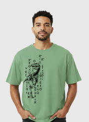 T-shirt Oversize 100 % Coton – “Fossile Amazigh”