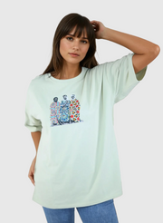 T-shirt Oversize 100 % Coton – “Identités en Couleurs”