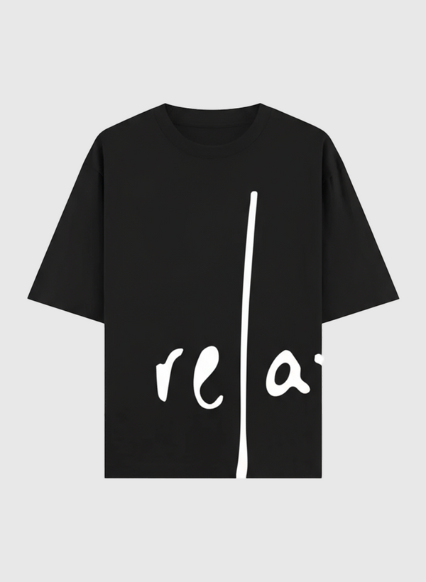 T-shirt Oversize  “Relax” 100% Coton