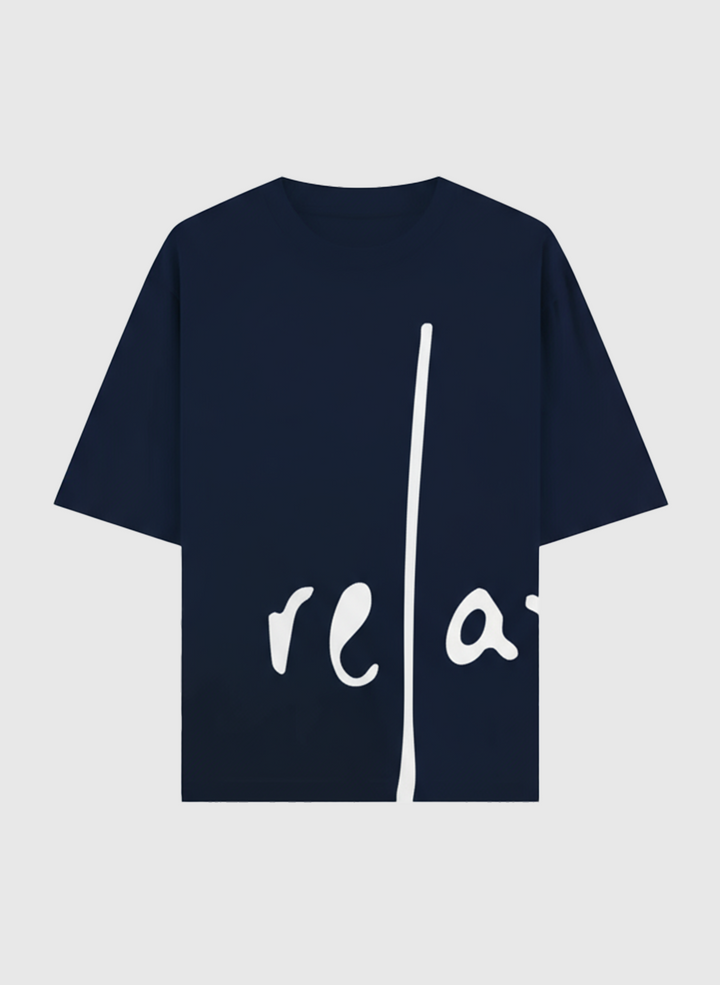 T-shirt Oversize  “Relax” 100% Coton
