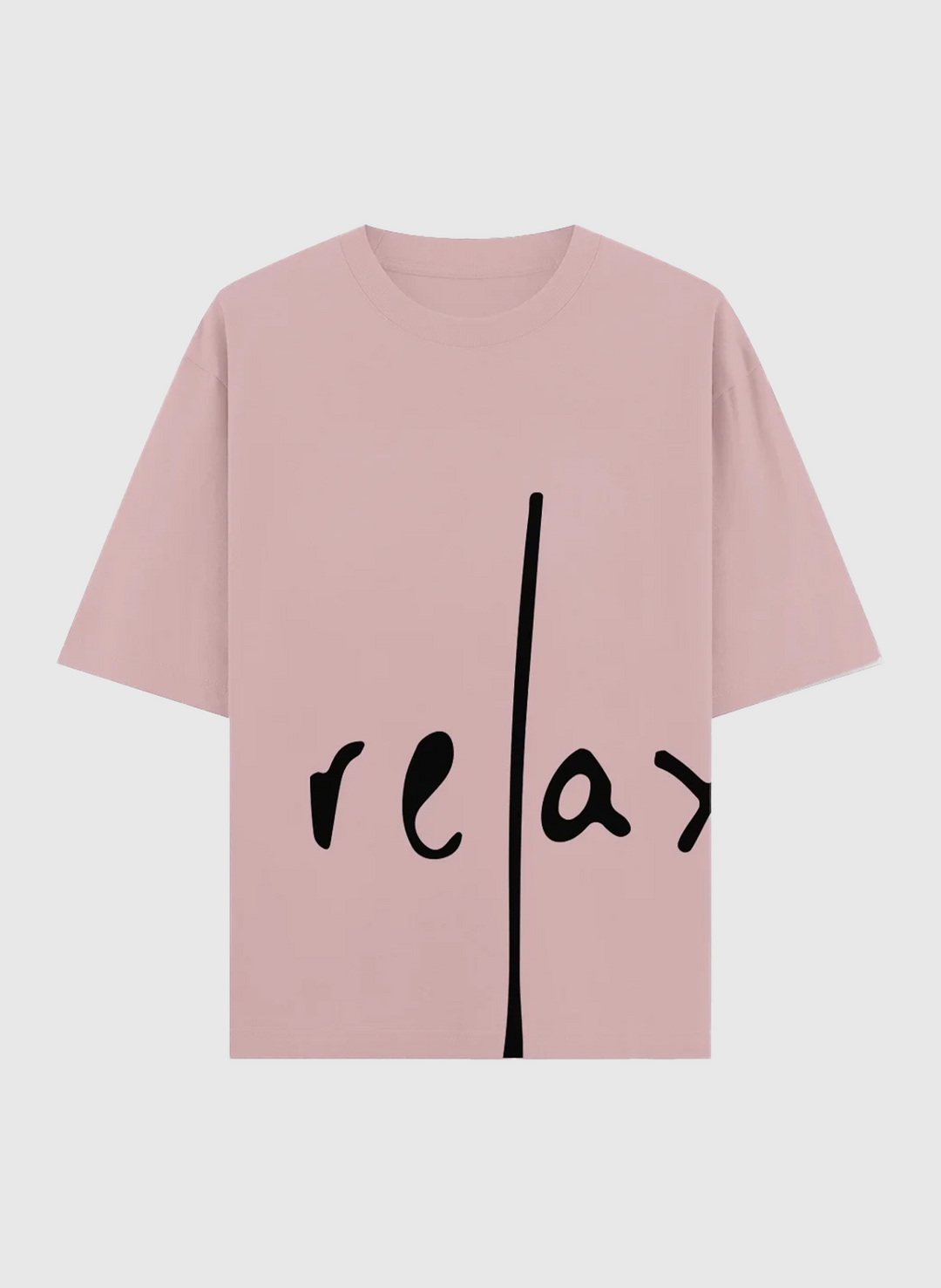 T-shirt Oversize  “Relax” 100% Coton