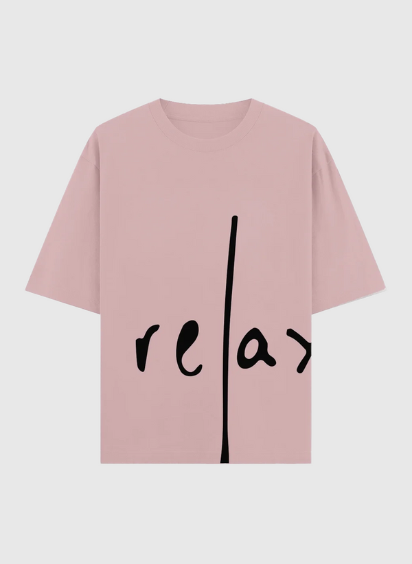 T-shirt Oversize  “Relax” 100% Coton