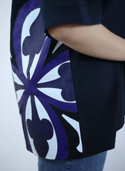 T-shirt Oversize NOA – Design Floral Bas