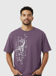 T-shirt Oversize 100 % Coton – “Fossile Amazigh”