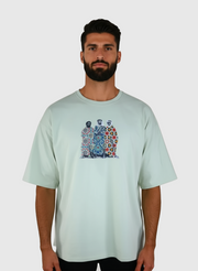 T-shirt Oversize 100 % Coton – “Identités en Couleurs”