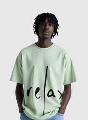 T-shirt Oversize  “Relax” 100% Coton
