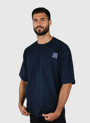 T-shirt Oversize NOA – Design Floral Bas