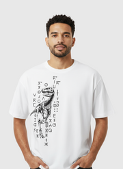 T-shirt Oversize 100 % Coton – “Fossile Amazigh”