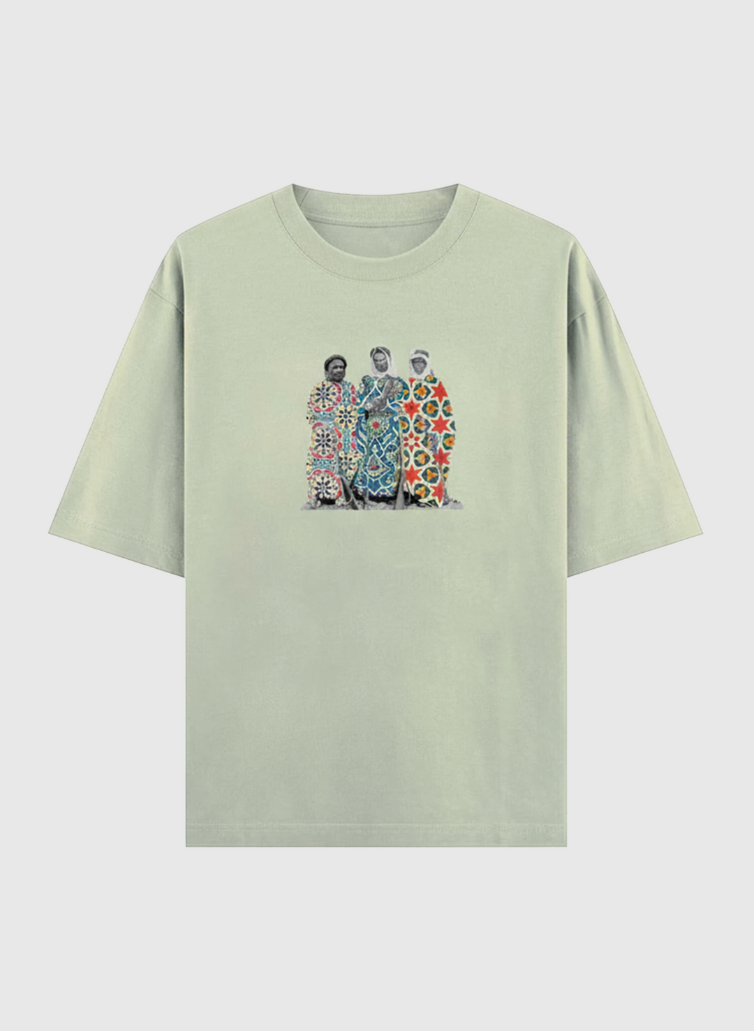 T-shirt Oversize 100 % Coton – “Identités en Couleurs”