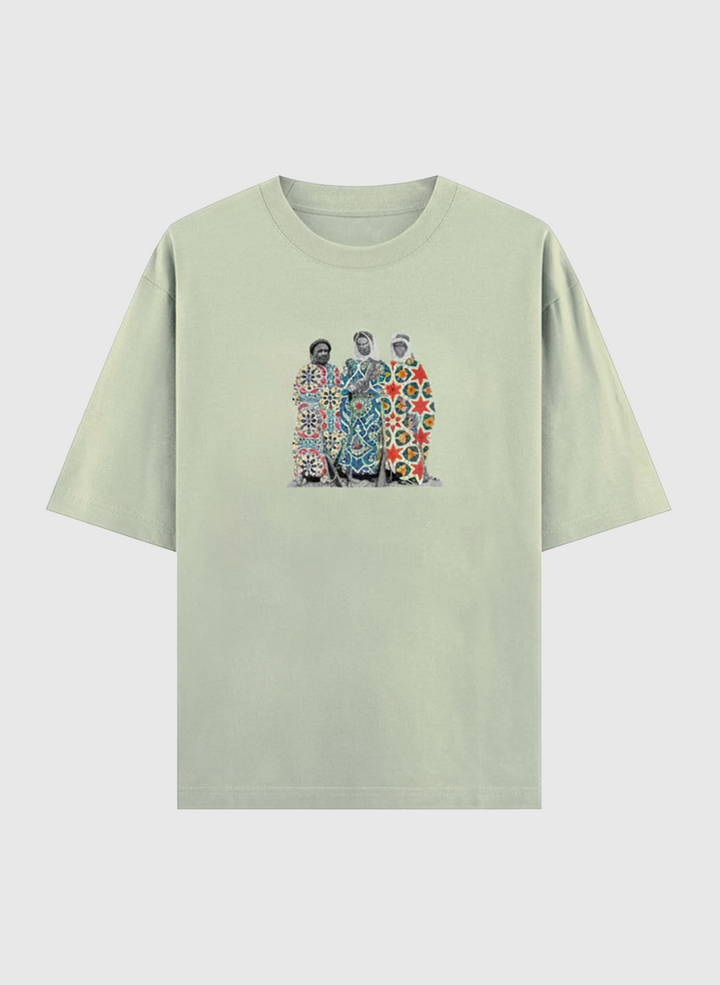 T-shirt Oversize 100 % Coton – “Identités en Couleurs”