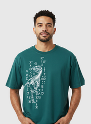 T-shirt Oversize 100 % Coton – “Fossile Amazigh”