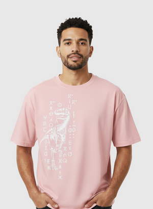 T-shirt Oversize 100 % Coton – “Fossile Amazigh”