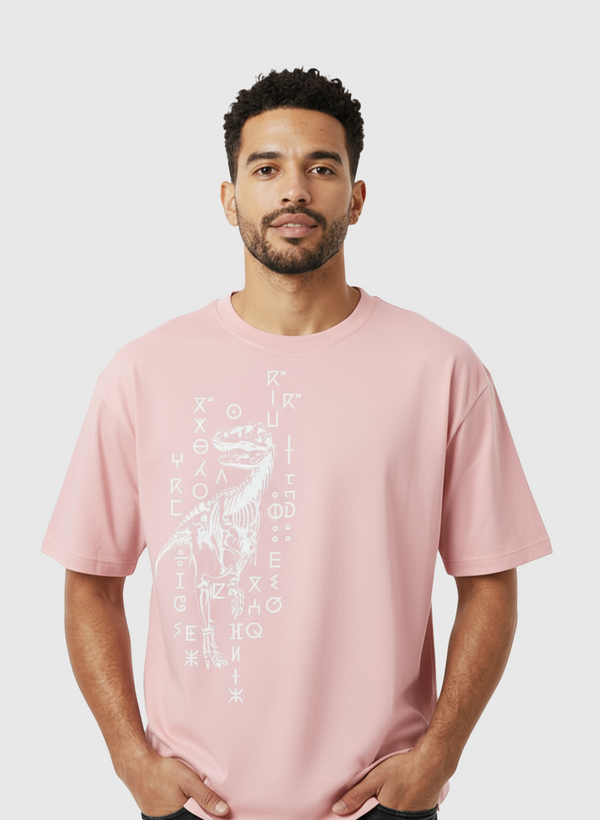 T-shirt Oversize 100 % Coton – “Fossile Amazigh”