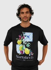 T-shirt Oversize 100 % Coton – Marrakech Citron