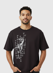 T-shirt Oversize 100 % Coton – “Fossile Amazigh”