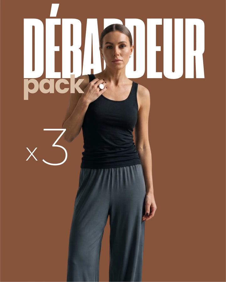 Pack 3 débardeurs marcel