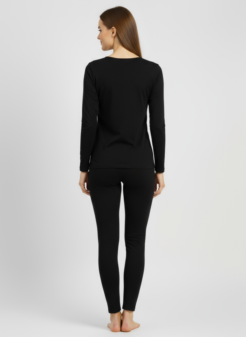 Ensembles T-Shirt Manches Longues col decolleté + Legging long