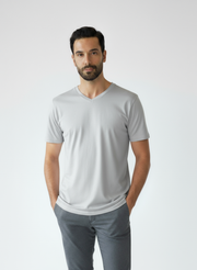 T-shirt Manches Courte Col V