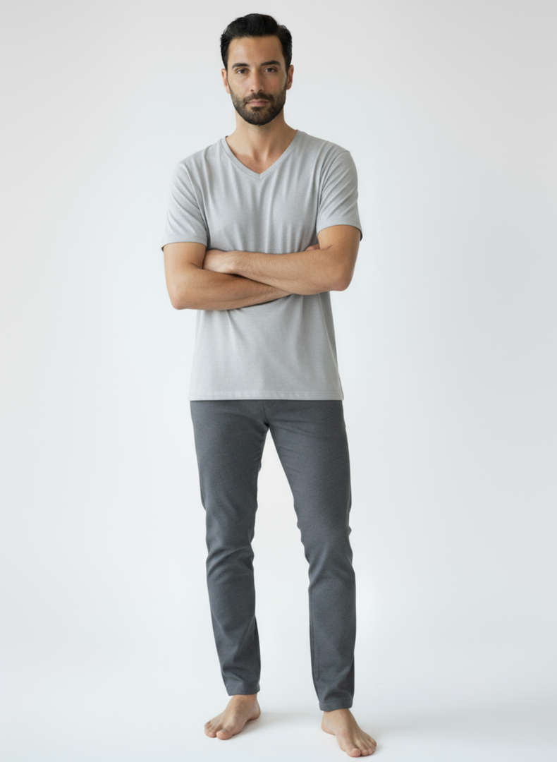 T-shirt Manches Courte Col V