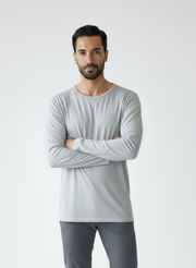 T-shirt manches longues col rond