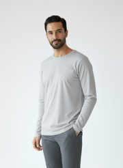 T-shirt manches longues col rond