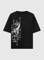 T-shirt Oversize 100 % Coton – “Fossile Amazigh”