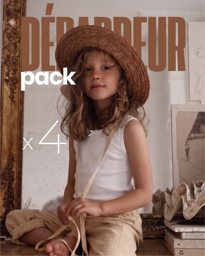 Pack 4 débardeurs filles