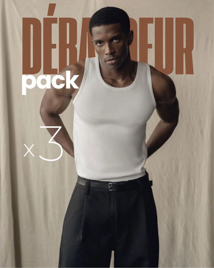 Pack 3 débardeurs