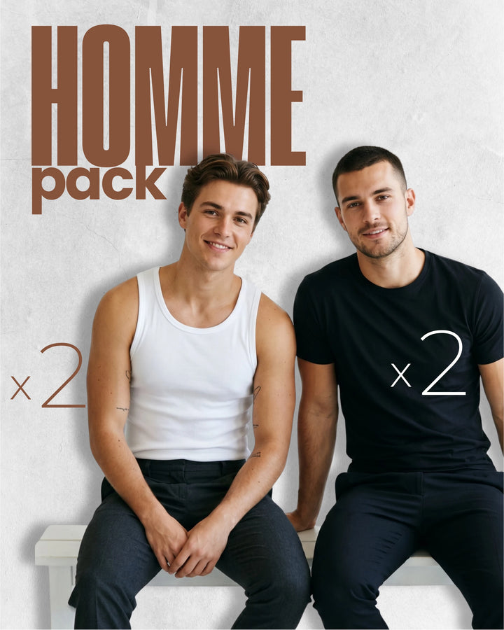 Pack Basic débardeurs et t-shirts