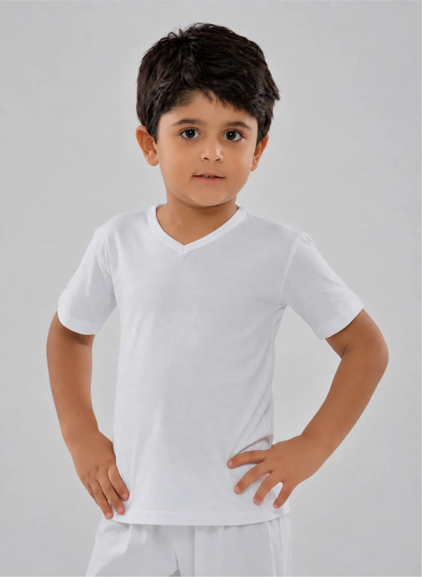 T-shirt manche courtes col v