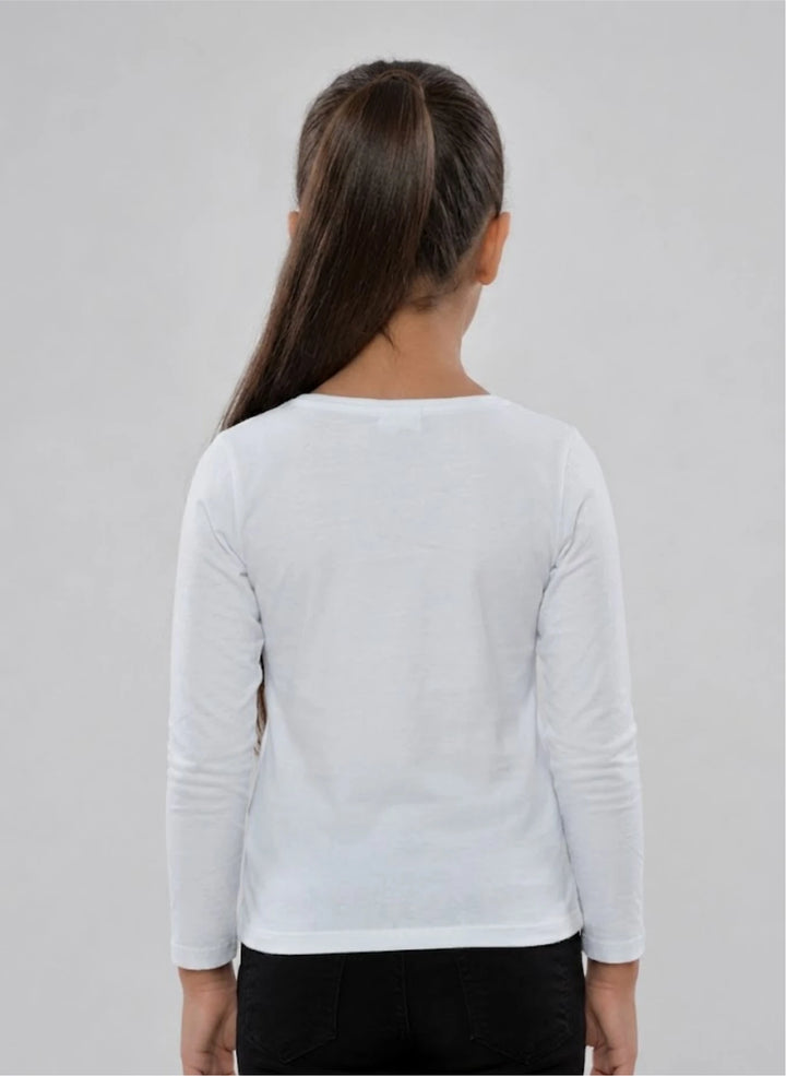 T-shirt manches longues col rond