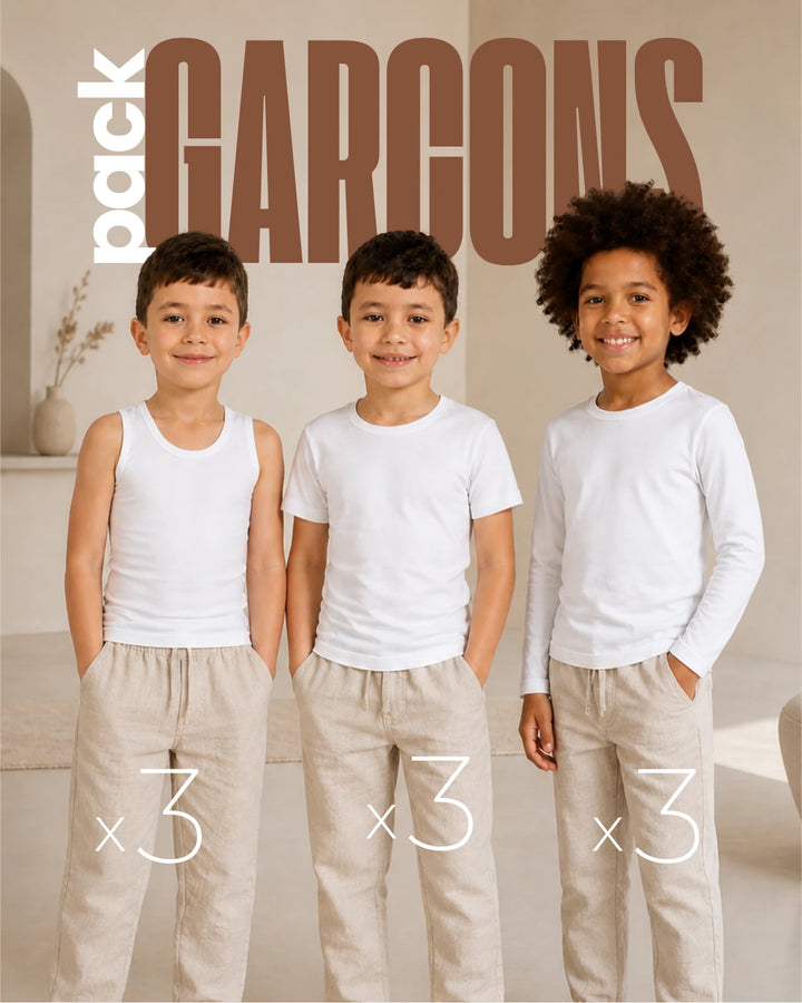 Pack garçons essentiels