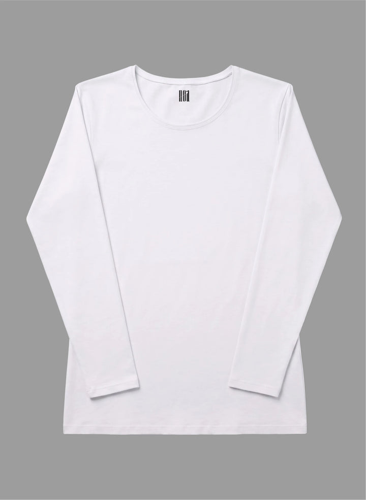 T-shirt manches longues col rond