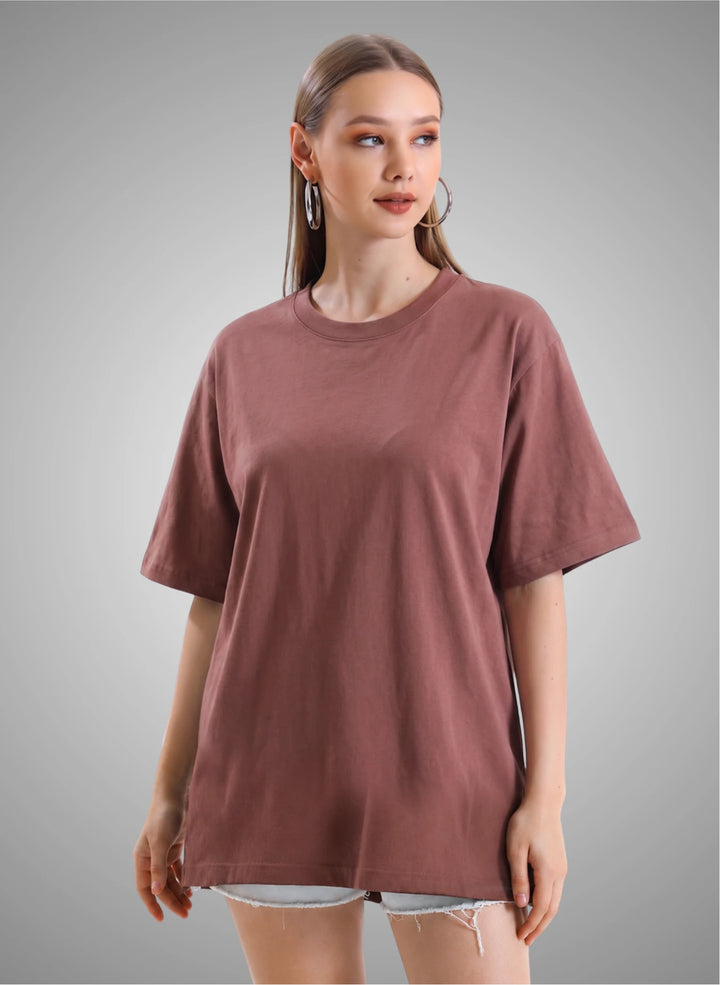 T-shirt Oversize NOA – Marron
