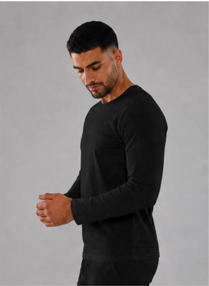 T-shirt manches longues col rond