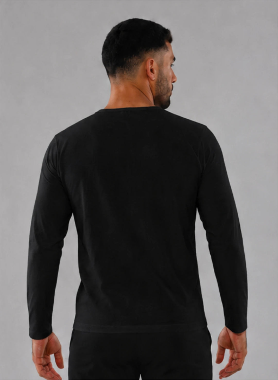 T-shirt manches longues col rond